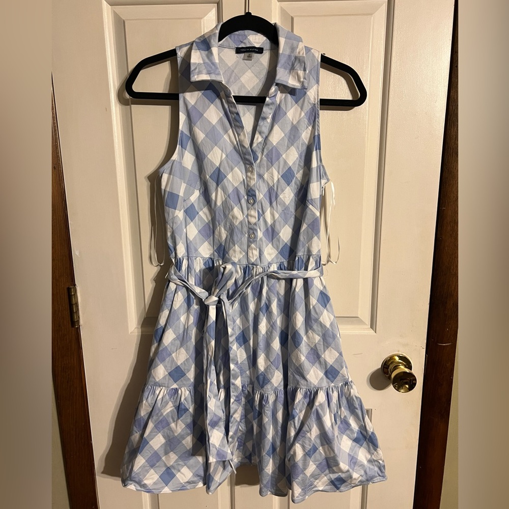 Tommy Hilfiger Blue Gingham Dress